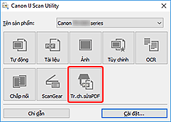 hình: IJ Scan Utility